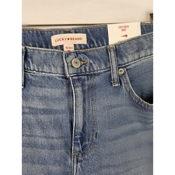 Lucky Brand Women's Jeans Size 10/30 A Easy Rider Boot Denim Jean Pant - Picture 3 of 10